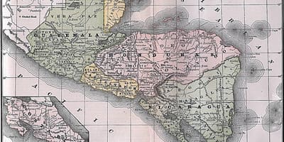 ਦਾ ਨਕਸ਼ਾ ਬ੍ਰਿਟਿਸ਼ Honduras